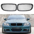 Einsteg Nieren Grill passend für BMW 3ER E90 E91 LCI 2008-2012 glänzend schwarz