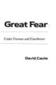 Die Großartige Fear Hardcover David Caute