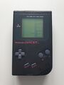 ORIGINAL Nintendo GameBoy Classic Konsole Schwarz | neue Displayscheibe