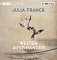 Welten auseinander | Julia Franck | Deutsch | MP3 | 1 Audio-CD | 2021