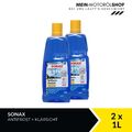 Sonax Antifrost + Klarsicht Konzentrat Scheibenreiniger 2x1 Liter = 2 Liter