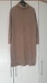 Gerry Weber Damen Strickkleid Winter Kleid beige Wolle Schlitz Gr. 38 / 40 Neu