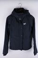 Hollister Damen Jacke Freizeit Freizeit winddicht schwarz Gr. XS