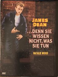 James Dean - Denn sie wissen nicht was sie tun DVD + Doku "Re-Discovering Rebel"