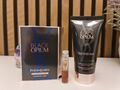 Luxusproben Black Opium Yves Saint Laurent Bodylotion & Parfum Probe set