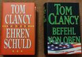 Tom Clancy Ehrenschuld Befehl von oben - 2 Bücher 1 Preis