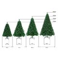 Weihnachtsbaum Baum Christbaum PVC Tannenbaum Tanne Baum künstlicher 1.2-2.4m