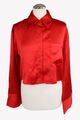 Alice + Olivia Damen Oberteil Gr. 36 (S) Rot Geknöpftes Hemd  Bluse Blouse