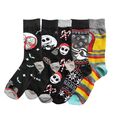 The Nightmare Before Christmas Long Socks Cartoon Unisex Casual Crew Sockings