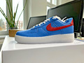 Nike Air Force 1 Low By You 👟 Hellblau/Rot | AfD | Größe 43