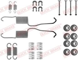 QUICK BRAKE Zubehörsatz Bremsbacken 105-0684 für TOYOTA RAV 2 CAMRY PICNIC 1 16V