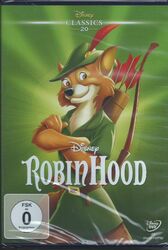 DVD - Robin Hood - Disney Classics 20 -Neu & OVP Walt