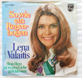 7"  LENA VALAITIS -  SO WIE EIN REGENBOGEN  **  D 1973  * * * *    EX / VG++