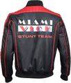 THE FALL GUY MIAMI VICE STUNT TEAM RYAN GOSLING SCHWARZE LEDERJACKE FÜR HERREN