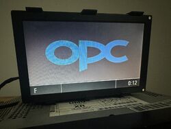 Opel Signum Vectra C CID Display Farbdisplay Bordcomputer entheiratet OPC