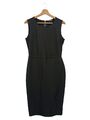 Drole de Copine Kleid L Schwarz Bleistiftkleid Midi