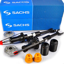 2x SACHS Stoßdämpfer + Rep-Kit Vorne für BMW 5er F10 Domlager OE: 31306863295