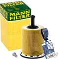 MANN FILTER ÖL-FILTER ÖLWECHSELSET passend für VW GOLF 4+5+6 CADDY 3