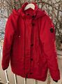 Super warme Winterjacke, Vero Moda, Gr. M, rot, Parker Style, mittellang, 1A