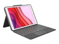 920-009626 Logitech Combo Touch Tastatur und Foliohülle mit Trackpad hinterg ~D~