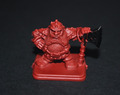 Heroquest  MB Ersatzteile Original # Zwerg #  Nicht geklebt ! Schwarze Axt !