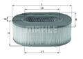 KNECHT Luftfilter LX 2844 für DACIA RENAULT