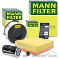 MANN-FILTER INSPEKTIONSPAKET FILTERSATZ A FÜR VW TRANSPORTER T4 2.4 D 2.5 TDI