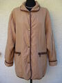 Jacke warm  ~ 46  ~ WIN Collection ~ Kurzmantel ~ leicht wattiert ~ braun ~ Top!