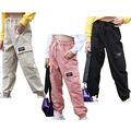 Mädchen Freizeit Overall Kinder Sport Hose Mode Hose+Tasche für Herbst Frühling