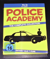 POLICE ACADEMY THE COMPLETE COLLECTION BLU RAY SCHNELLER VERSAND NEU & OVP