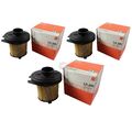 3x MAHLE / KNECHT Luftfilter LX 291 Air Filter