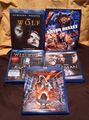 Horror Lot of 5 Werewolf Blurays: WOLF-WOLFMAN-SILVER BULLET-THE HOWLING & MORE!