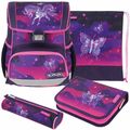 Herlitz Schulranzen Set Loop Plus Magic Unicorn 4-teilig 2024 Mädchen Einhorn