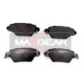 1x ORIGINAL® Maxgear 19-0495 Bremsbelagsatz, Scheibenbremse Hinten, exkl.