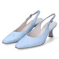 Gabor Damen Slingpumps/ Pumps Blau Rauleder 