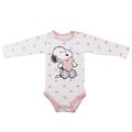 Snoopy Love Baby Kleinkind langarm Body Strampler Schlafanzug Gr. 68 - 92