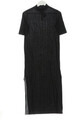 ZARA Kurzarmkleid Damen Gr. DE 38 schwarz Casual-Look