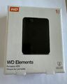 WD Elements Portable 2,5 Zoll USB3 - 1TB - Externe Festplatte (NEU & OVP)