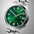 CITIZEN TSUYOSA Collection NJ0150-81X Mechanische Automatikuhr, grünes...