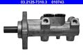 ATE Hauptbremszylinder 03.2125-7310.3 für MERCEDES 25,4mm M12x1 KLASSE W163 230