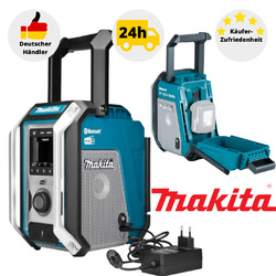 Makita DMR115 Akku-Baustellenradio 12V max.-18V Radio Sologerät Bluetooth-Radio