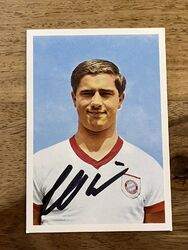 Gerd Müller Autogramm Bergmann near ROOKIE FC BAYERN MÜNCHEN no PSA (10 ?)