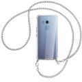 Handykette (Metallkette) für HTC U11 Plus Umhängehülle mit Band Case