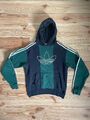 Adidas Hoodie Dunkelblau/Dunkelgrün