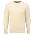 Gant Herren Pullover Strickpullover beige unifarben 8030114 130 cream