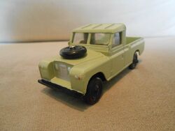 " Land-Rover Series 3 109 W.B. " Corgi-Toys grün-gelb