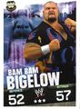 SLAM ATTAX<>BAM BAM BIGELOW<>TOPPS<>SAMMELKARTE<>Wrestling