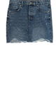 ONLY Minirock Damen Gr. DE 36 blau Casual-Look