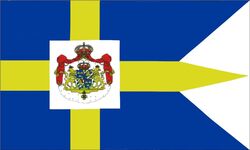 Flagge Fahne Schweden Royal 90 x 150 cm, mit 2 Ösen