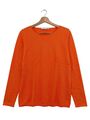 OUI Feinstrickpullover Damen Gr. DE 40 orange Casual-Look